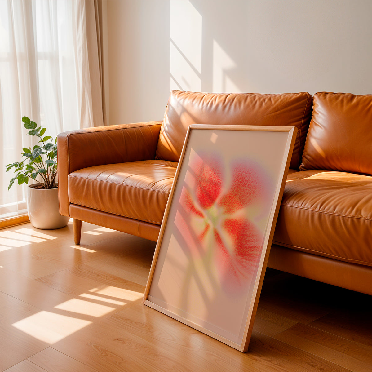 Red Star Bloom by SHIHO — room setting 2