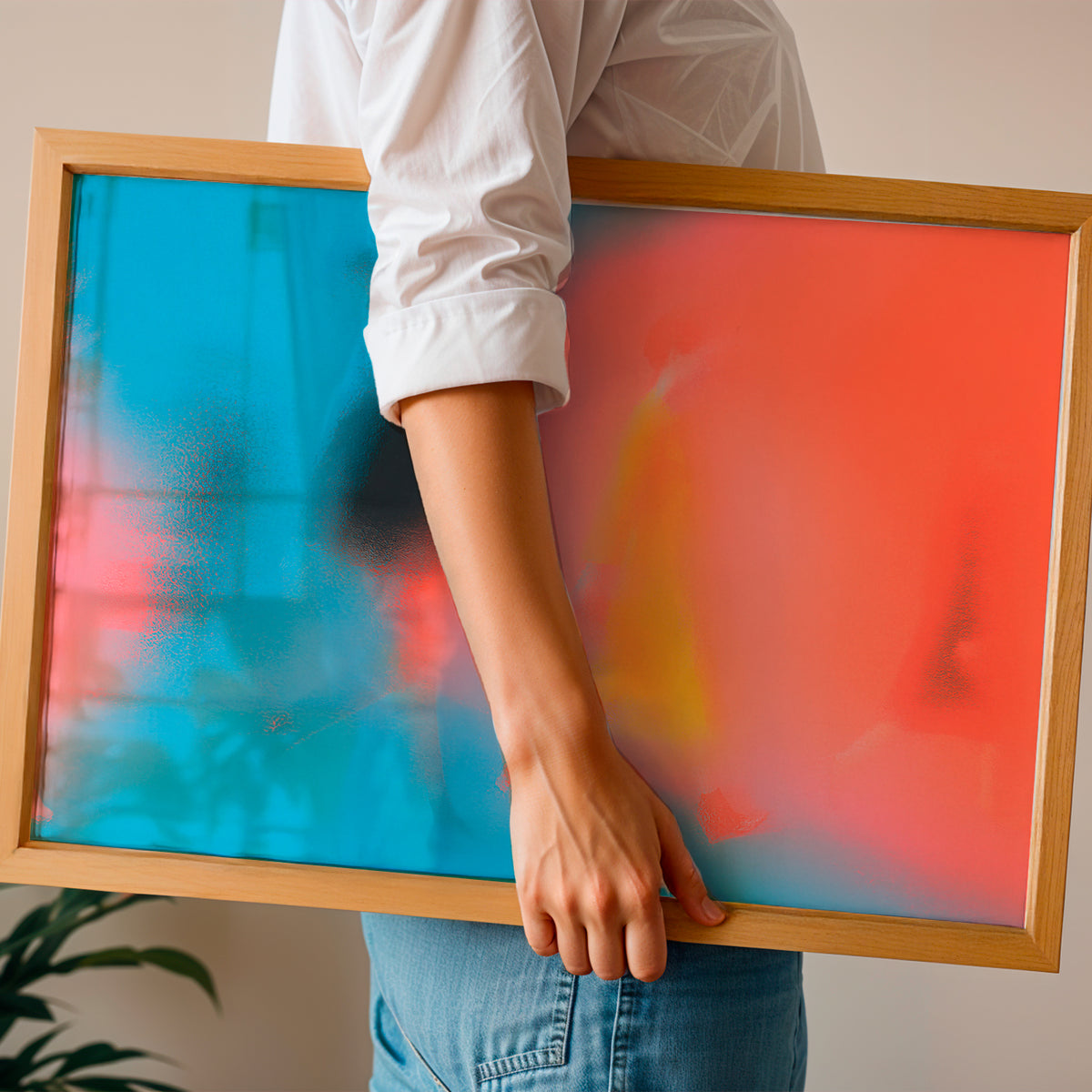 Blue and Red by SHIHO — room setting 2